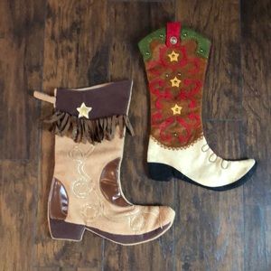 Cowboy Boot Stockings